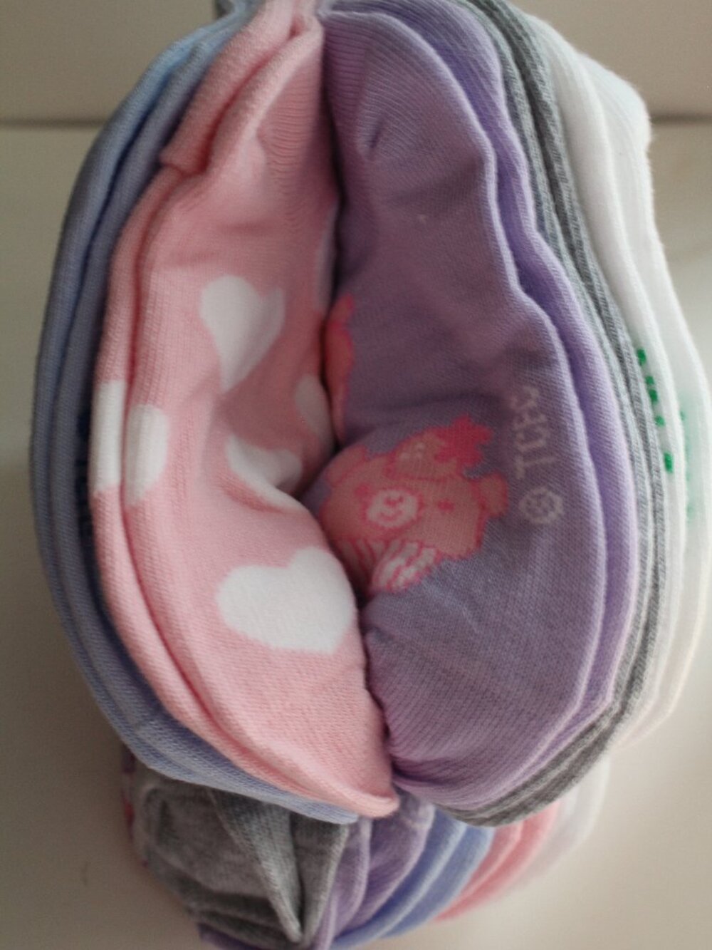 Care Bears Kids Ankle Socks  Size 4T-5T 10 Pack - Picture 5 of 6